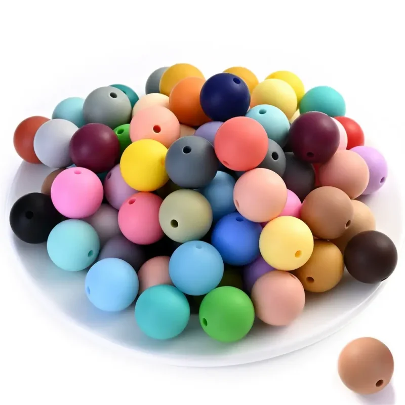 Round 1215mm Silicone Beads Wholesale 3