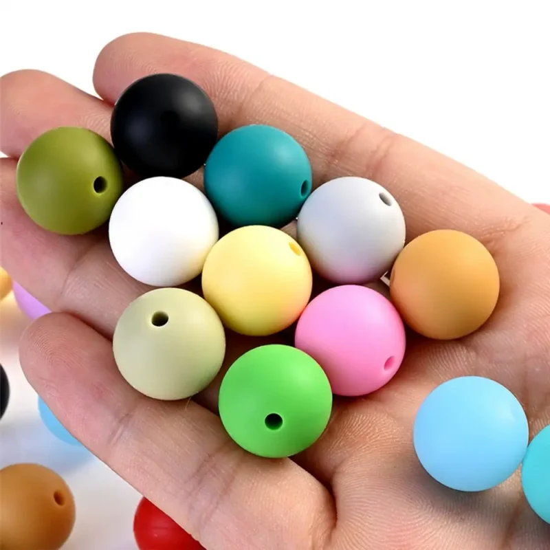 Round 1215mm Silicone Beads Wholesale 5