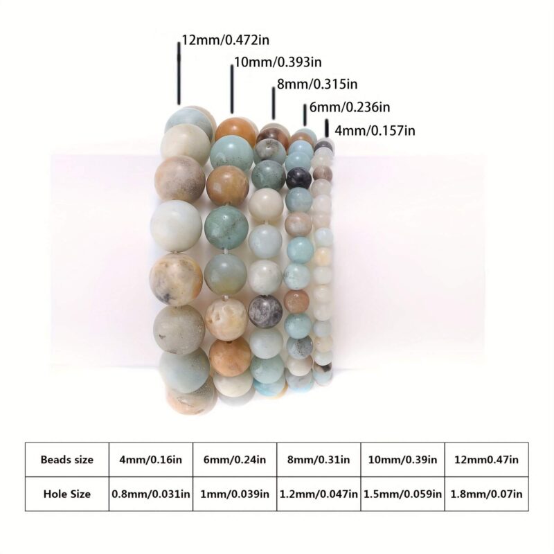 Round Shaped Natural Colorful Morganite Bracelet Beads Crystals Wholesale 1