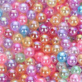 6810 mm Acrylic Beads Wholesale Round Shaped 13