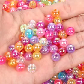 6810 mm Acrylic Beads Wholesale Round Shaped 3