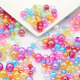 6810 mm Acrylic Beads Wholesale Round Shaped 4