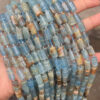 natural blue calcite beads tube (4)