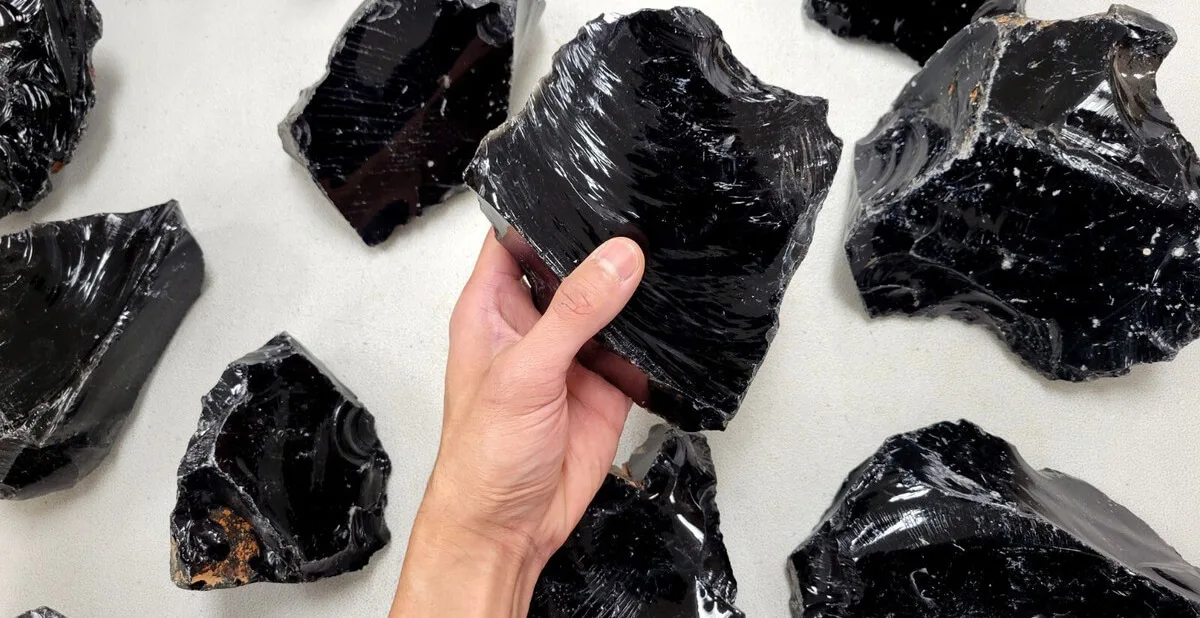 Wholesale Black Obsidian Crystals On Nacrystal.com