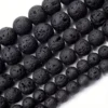 4-12mm 5A Natural Round Lava Stone Beads Wholesale (6)