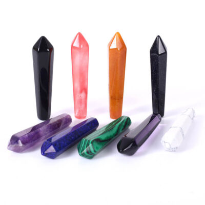 Natural Crystal Tower Single Pointed 19