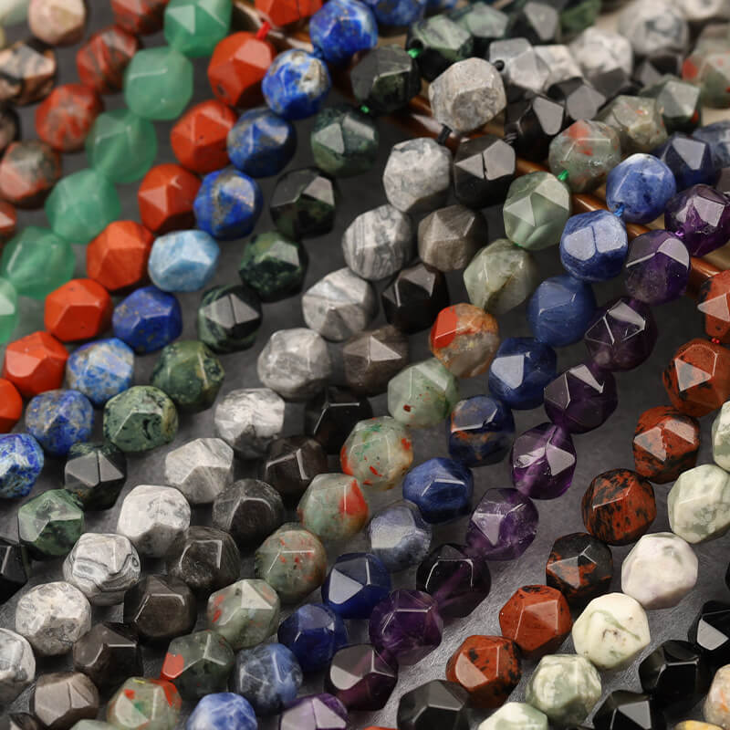 Natural Faceted Gemstone Beads Wholesale show