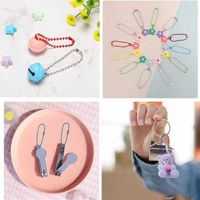10Pcs Phone Charm DIY Jewelry Making Clasp Wholesale show