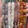 12mm Faced Square Beads for Jewelry Making