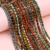 4mm Faceted Glass Beads Oval for DIY Jewelry Making