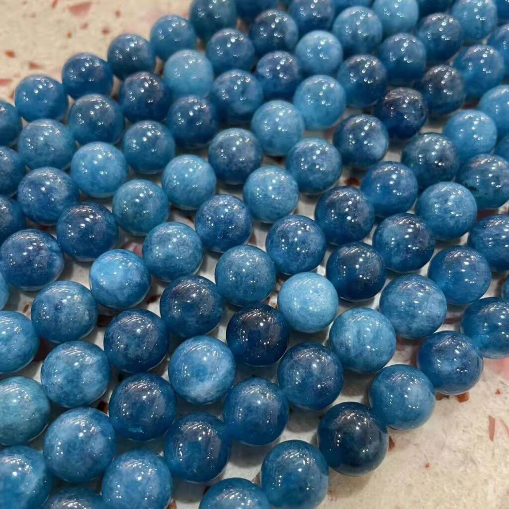 6-10mm Apatite Gemstone Beads Bulk – Bild 6