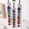 7 Chakra Tumble Stone Pendant Hanging Jewlery for Fengshui (3)