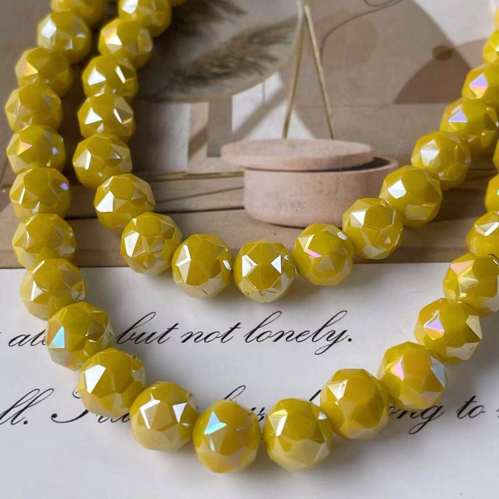 8mm Glass Beads Faceted Round Beads Wholesale - Image 5