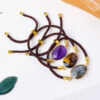 Adjustable Healing Crystal Wrap Bracelet Bulk