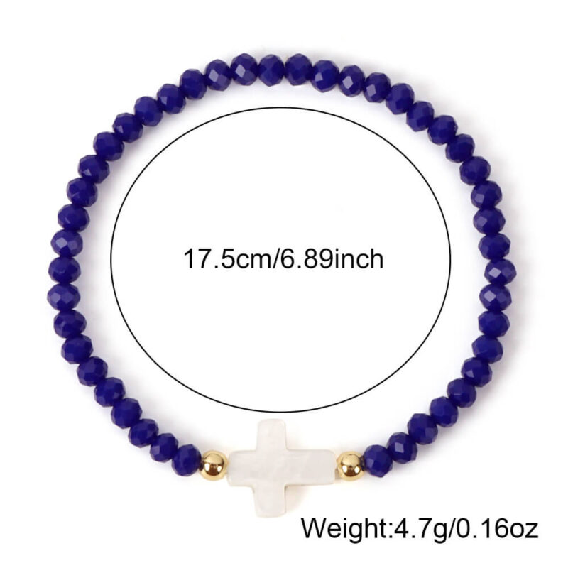 Bohemian Style Crystal Cross Bracelet for Women 9