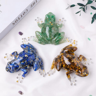 Frog Crystal Art Craft Decorate Ornaments Wholesale 37