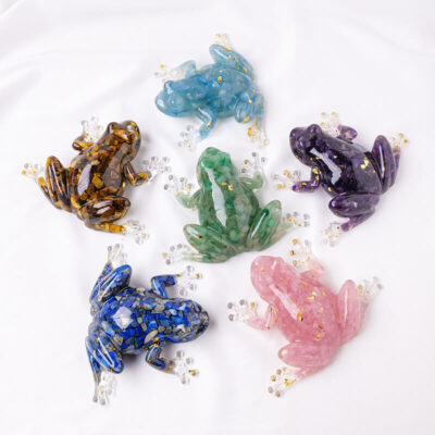 Frog Crystal Art Craft Decorate Ornaments Wholesale 4