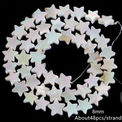 Gradient Natural Heart Star Shell Beads Wholesale 4