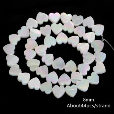 Gradient Natural Heart Star Shell Beads Wholesale 6