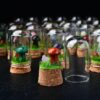 Micro-landscape Crystal Mushroon Mineral Specimens Bulk Gift Decor (1)