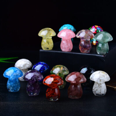 Natural Crystal Mushroom Bulk