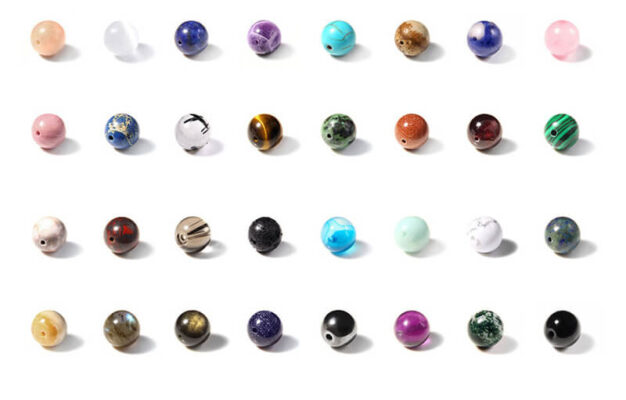 Rectangle Gemstone Beads Bracelet Healing Crystal Jewelry 2