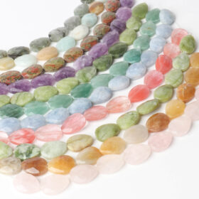 Teardrop Shaped Crystal Beads for Jewelry Making Bulk 2