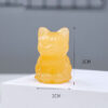صورة التباين ل Yellow Calcite