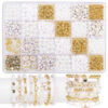 1500pcs Polymer Clay Beads Kit Alphabet Charms in 24 Grids Box