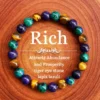 1Pc Lapis Lazuli and Tiger Eye Bracelet for Rich 2
