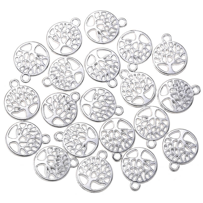 20Pcs Alloy Classic Tree of Life Charms Bulk 1