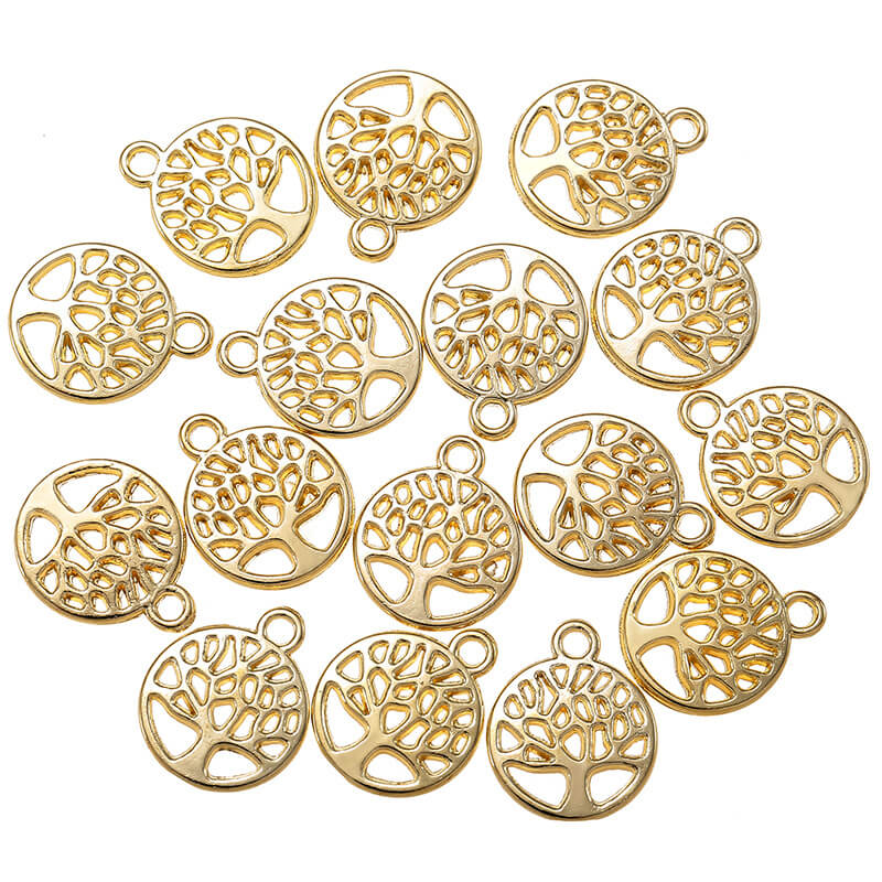 20Pcs Alloy Classic Tree of Life Charms Bulk 3
