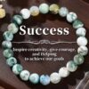 4-10mm Adjustable Green Tree Agate Bracelet Bulk