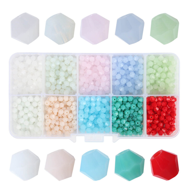 4 8mm Crystal Beads10 Girds Box Set 3