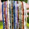 4mm Cube Beads for Jewelry Making Natural Stone Beads Bulk