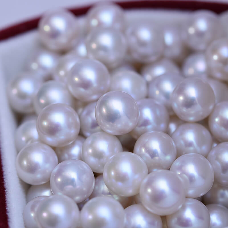 5A Round Freshwater Pearl Beads Wholesale
