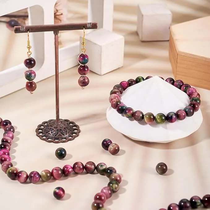 Vue alternative de 6-10mm Tiger Eye Beads DIY Jewelry Handcrafted Wholesale