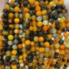 6-10mm Unique Bumblebee Agate Beads Ideal for DIY Jewelry Making