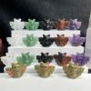 6 Types Halloween Bat Crystal Carving Wholesale