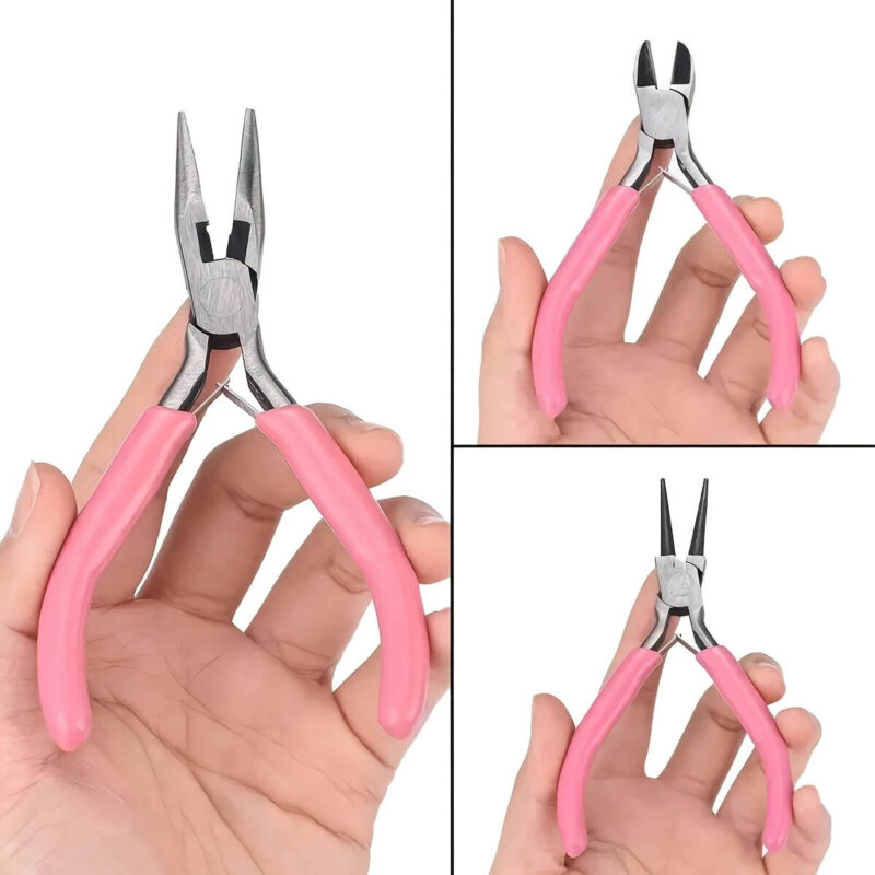 8Pcs DIY Jewelry Making Tools Kit for Beginners and Enthusiasts 2