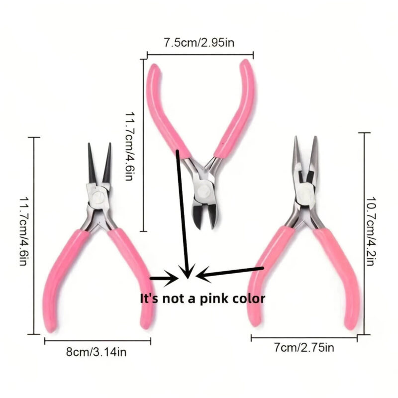 8Pcs DIY Jewelry Making Tools Kit for Beginners and Enthusiasts 3