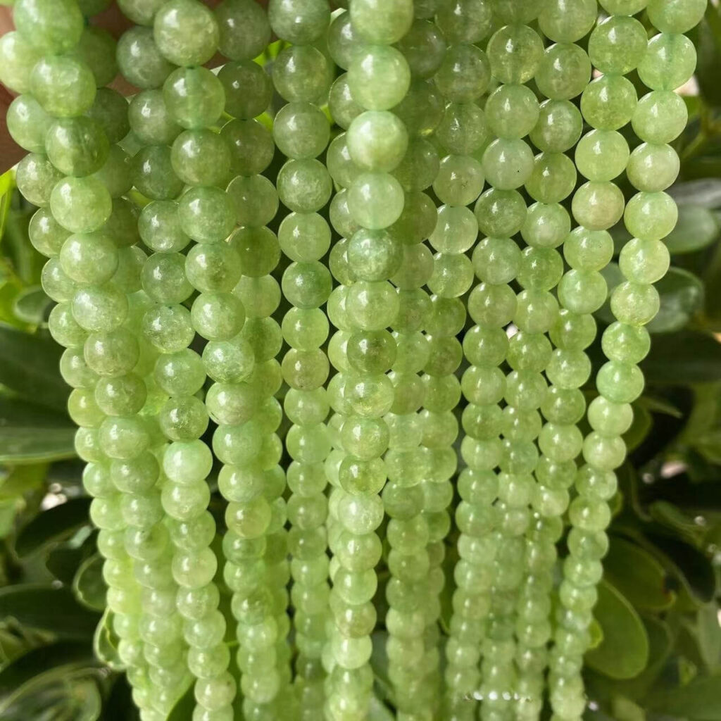 Alternative view of Green Peridot Gemstone Beads Wholesale