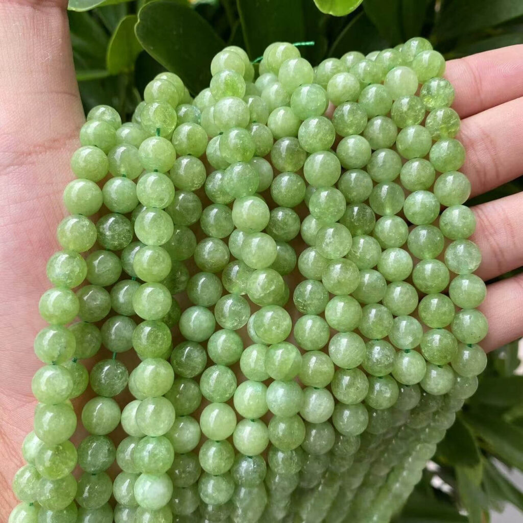 Green Peridot Gemstone Beads Wholesale