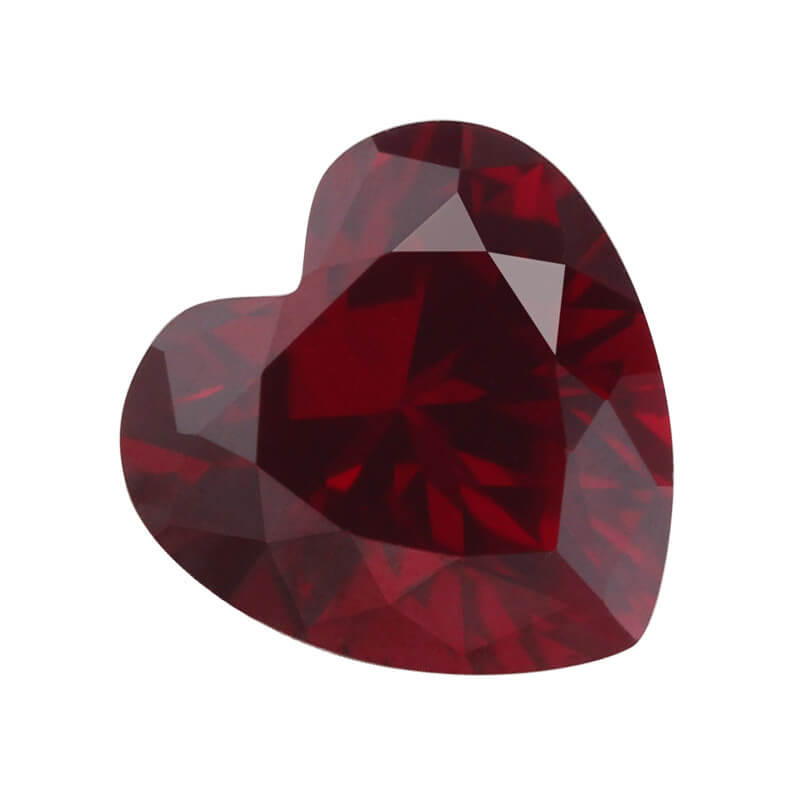 Heart Shaped Ruby Loose Stone