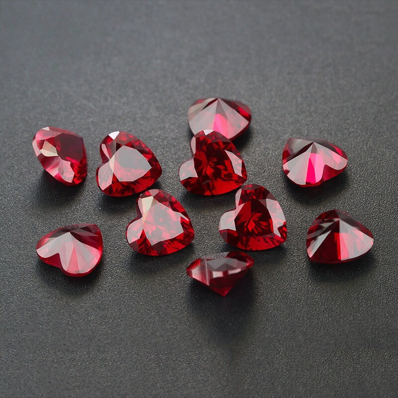 Heart Shaped Ruby Loose Stone 4