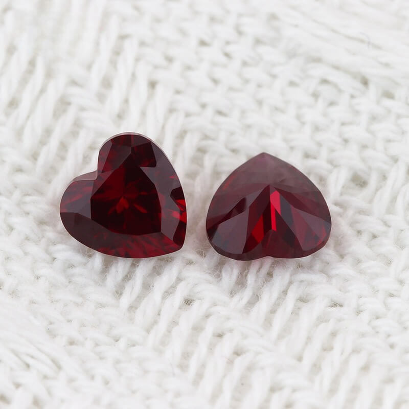 Heart Shaped Ruby Loose Stone 5