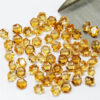 Hexagon Natural Faceted Citrine Stone show