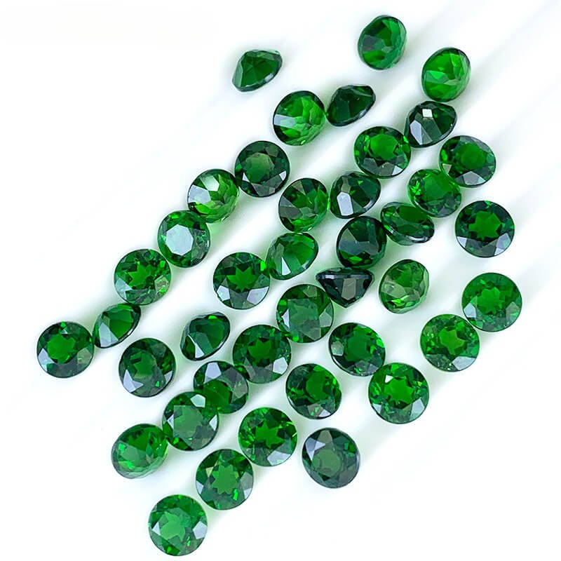 Loose Round Emerald Gemstone 1