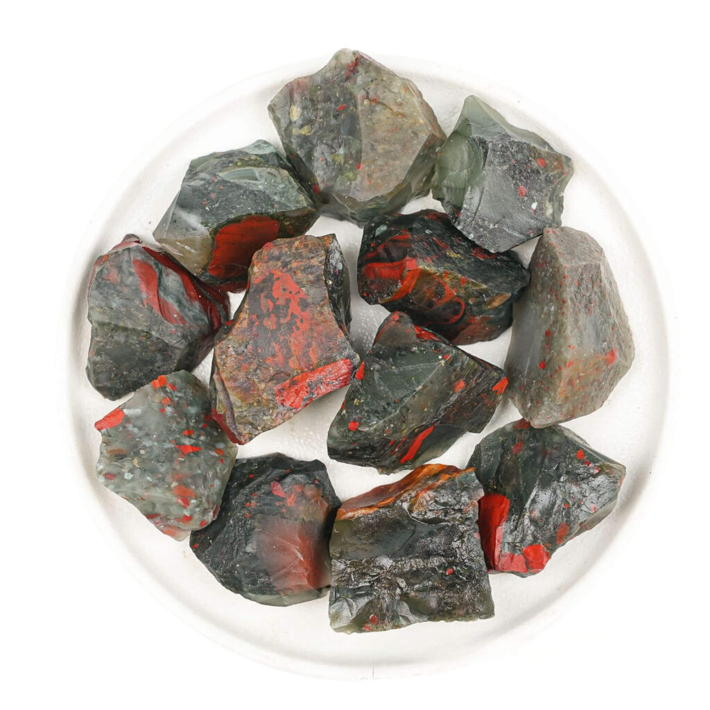 Natural African Bloodstone Raw Ornament Wholesale - Afbeelding 6