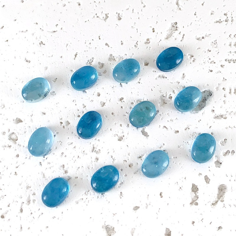 Natural Aquamarine Oval Stone 2